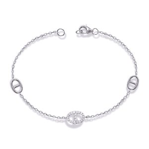 White Gold Diamond Bracelet