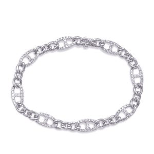 White Gold Diamond Bracelet