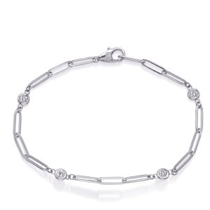 White Gold Diamond Bracelet