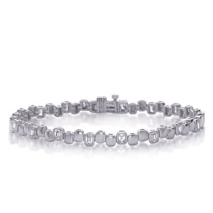 White Gold Diamond Bracelet