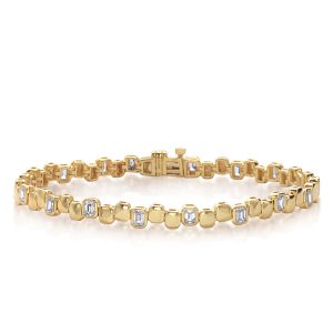 Yellow Gold Diamond Bracelet