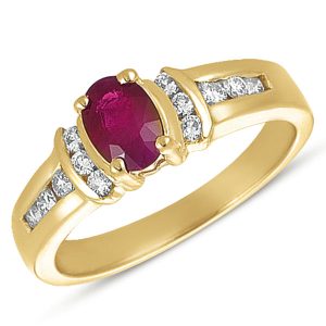 Emerald  & Diamond Ring