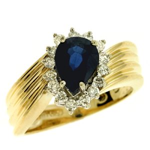 Tanzanite & Diamond Ring