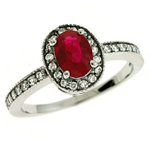 Ruby & Diamond Ring