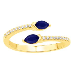 Amethyst & Diamond Band