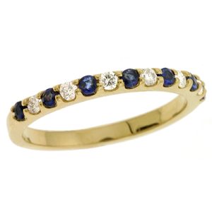 Sapphire & Diamond Ring