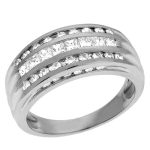 White Gold Diamond Band
