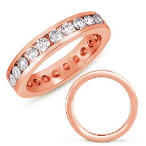 Rose Gold Eternity Channel
