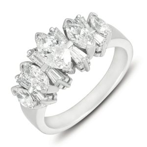 White Gold Diamond Band