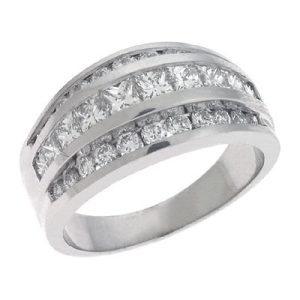 White Gold Diamond Ring