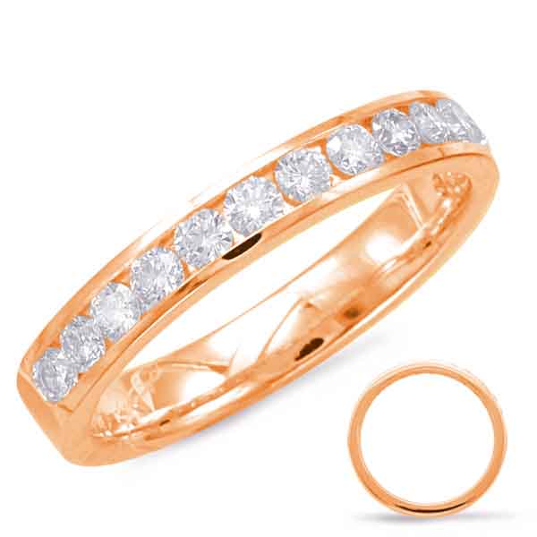 Rose Gold Diamond Band