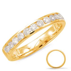 Yellow Gold Diamond Band