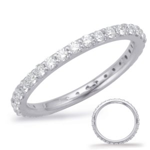 White Gold Eternity Band