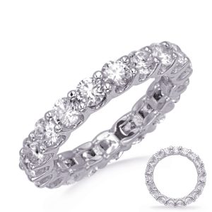Platinum Diamond Eternity Band