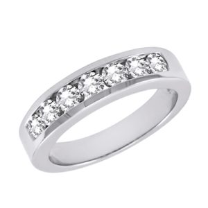 White Gold Diamond Band