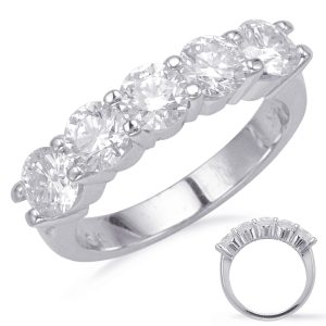 White Gold Diamond Band