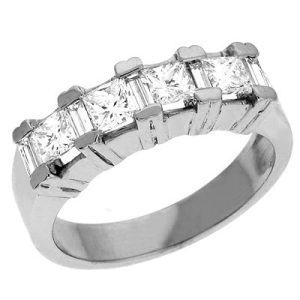 White Gold Diamond Band