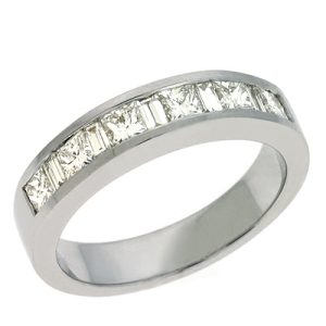 White Gold Diamond Band
