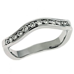 White Gold Diamond Band
