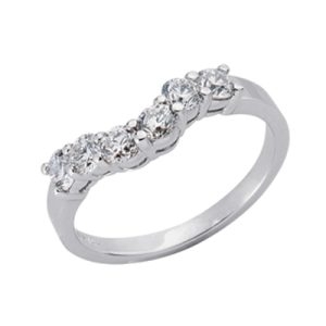 White Gold Diamond Band