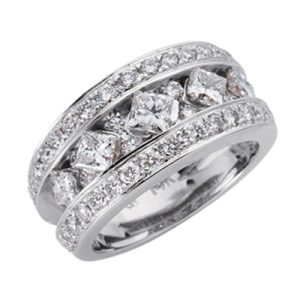 White Gold Diamond Band