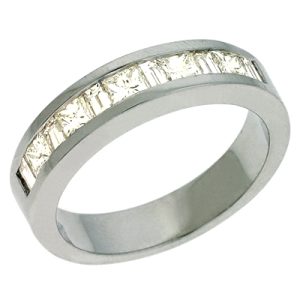 White Gold Diamond Band