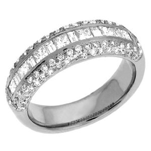 White Gold Diamond Band