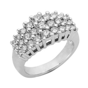 White Gold Diamond Ring