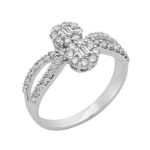 White Gold Diamond Ring