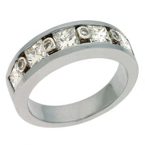White Gold Diamond Band