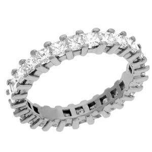 White Gold Eternity Band