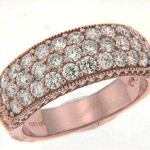 Rose Gold Daimond Band