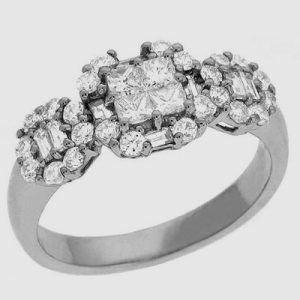White Gold Diamond Ring