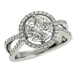 White Gold Diamond Ring