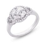 White Gold Diamond Ring