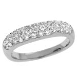 White Gold Diamond Pave Ring