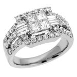 White Gold Diamond Ring