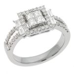 White Gold Diamond Ring