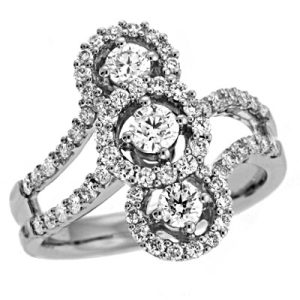 White Gold Diamond Ring