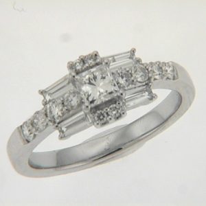 White Gold Diamond Ring