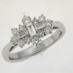 White Gold Diamond Ring