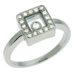 White Gold Diamond Motion Ring