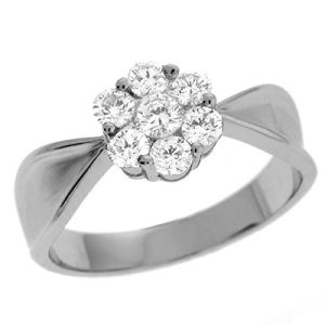 White Gold Diamond Ring