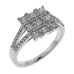 White Gold Diamond Ring