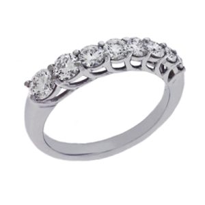White Gold Journey Ring