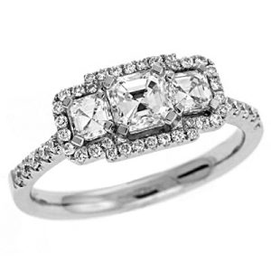 White Gold Diamond Ring