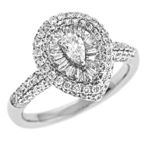White Gold Diamond Ring