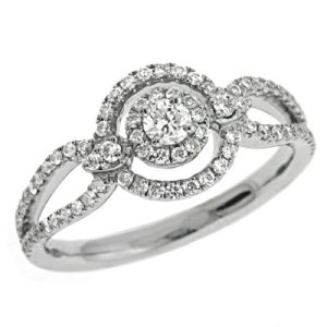 White Gold Diamond Ring