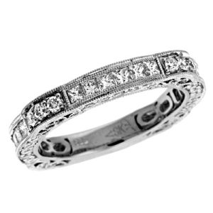 White Gold Diamond Band