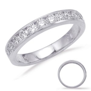 Platinum Channel Set Band